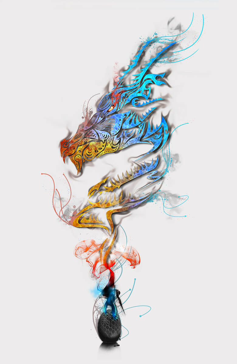 Abstract Art | Dragon