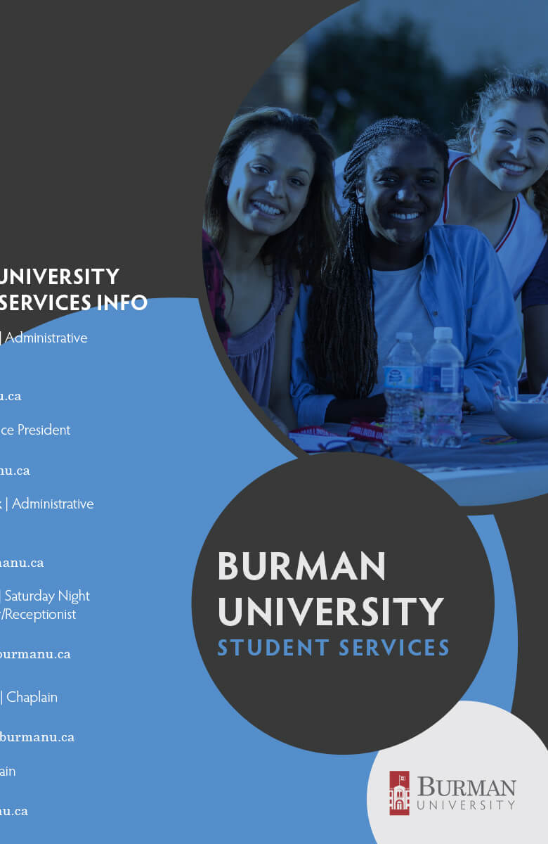 Burman Freshman Brochure